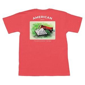 NEW THE STATE COMPANY men's hogan's secret short sleeve shirt in red